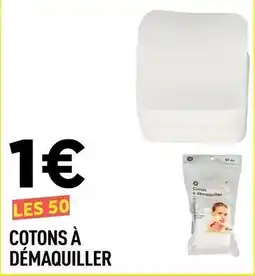 Centrakor Cotons à démaquiller offre