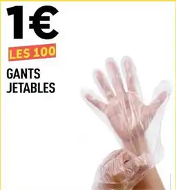 Centrakor Gants jetables offre