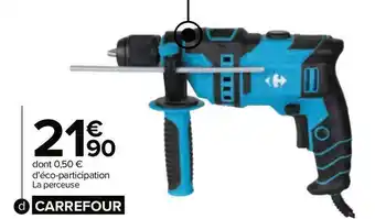 Carrefour Carrefour perceuse percussion 750w offre