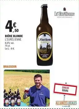 E.Leclerc L'eurélienne - bière blonde offre