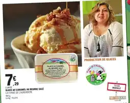 E.Leclerc E.leclerc - glace au caramel au beurre salé offre