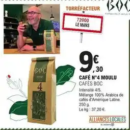 E.Leclerc E.leclerc - café n°4 moulu offre