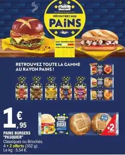 E.Leclerc Pasquier - pains burgers offre
