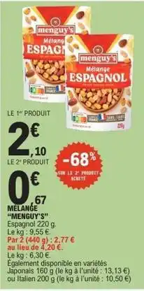 E.Leclerc Menguy's - mélangeé offre
