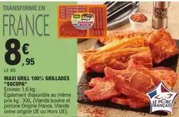 E.Leclerc Socopa - maxi grill 100% grillades offre