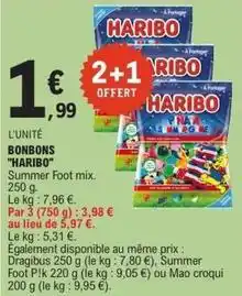 E.Leclerc Haribo - bonbons offre