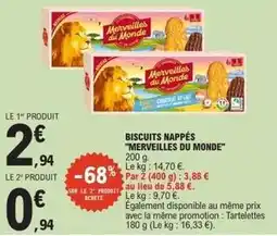 E.Leclerc Merveilles du monde - biscuits nappes offre
