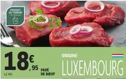 E.Leclerc Pavé de bœuf offre