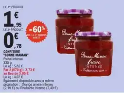 E.Leclerc Bonne maman - confiture bonne maman offre