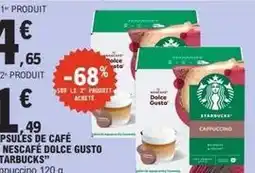 E.Leclerc Nescafé - psules de cafe dolce gusto offre