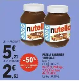 E.Leclerc Ferrero rocher - pâte à tartiner nutella offre
