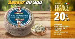 E.Leclerc Onetik - fromage bleu des basques 32% mat. gr offre