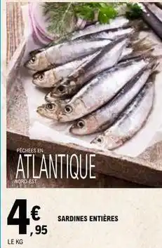 E.Leclerc Sardines entières offre