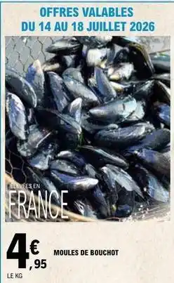 E.Leclerc Moules de bouchot offre