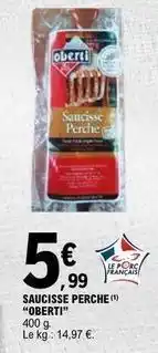 E.Leclerc Saucisse perche offre