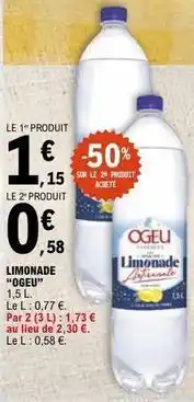 E.Leclerc Limonade offre
