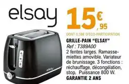 E.Leclerc Elsay - grille-pain offre