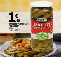 E.Leclerc Haricots verts plats offre