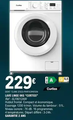 E.Leclerc Db - lave linge 8kg curis offre