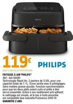 E.Leclerc Philips - friteuse à air offre