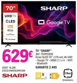 E.Leclerc Sharp - tv offre