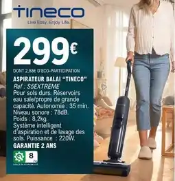 E.Leclerc Tineco - aspirateur balai offre