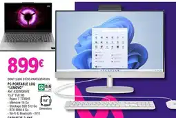 E.Leclerc Lenovo - pc portable loq offre