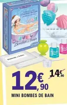 E.Leclerc Mini bombes de bain offre