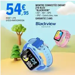 E.Leclerc Sun - montre connectée enfant z10 offre