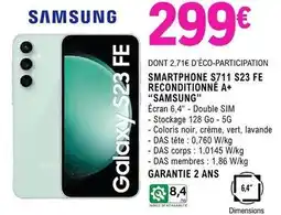 E.Leclerc Samsung - smartphone s711 s23 fe reconditionné a+ offre