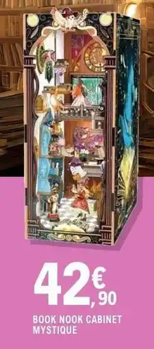 E.Leclerc Book nook cabinet mystique offre