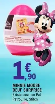 E.Leclerc Ago - minnie mouse oeuf surprise offre