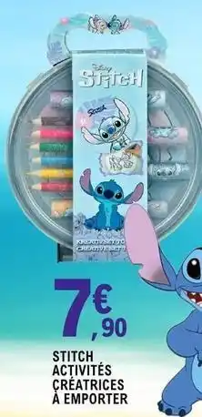 E.Leclerc Stitch - activités créatrices à emporter offre