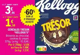 E.Leclerc Kellogg's - céréales trésor offre