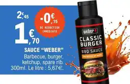 E.Leclerc Weber - sauce offre