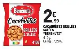 E.Leclerc Bénénuts - cacahuetes grillées salées offre