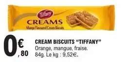 E.Leclerc Tiffany - cream biscuits offre