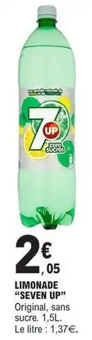 E.Leclerc Limonade seven up offre