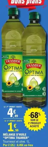 E.Leclerc Tramier - mélange d'huile optima offre