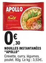 E.Leclerc Apollo - nouilles instantanées offre