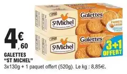 E.Leclerc St michel - galettes offre