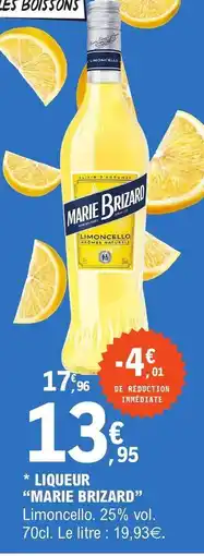 E.Leclerc Marie - liqueur offre