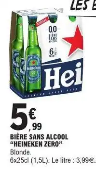 E.Leclerc Heineken - bière sans alcool offre