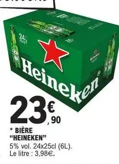 E.Leclerc Heineken - bière offre
