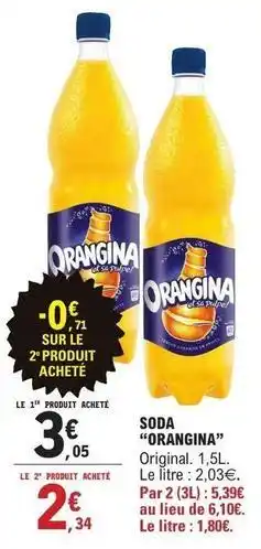 E.Leclerc Orangina - soda offre