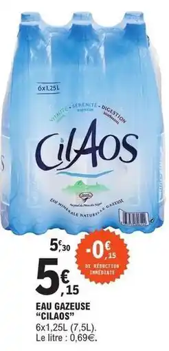 E.Leclerc Eau gazeuse offre