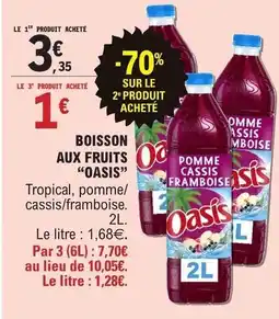 E.Leclerc Oasis - boisson aux fruits offre
