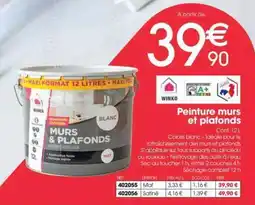 Brico Pro Winko peinture murs et plafonds offre