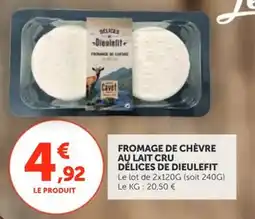 Utile DÉLICES DE DIEULEFIT FROMAGE DE CHÈVRE offre