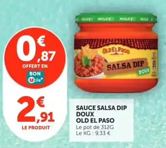 OLD EL PASO Sauce salsa dip doux